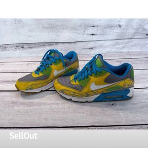 Nike Air Max 90 "Crazy Girl" Custom  Sneakers Trendy rizz women’s size 8.5